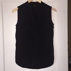 Sleeveless Silk Theory Blouse (P)